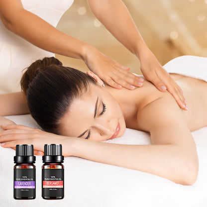 Set d'Huiles Essentielles Bio | Aromathérapie Pure pour Diffuseur
