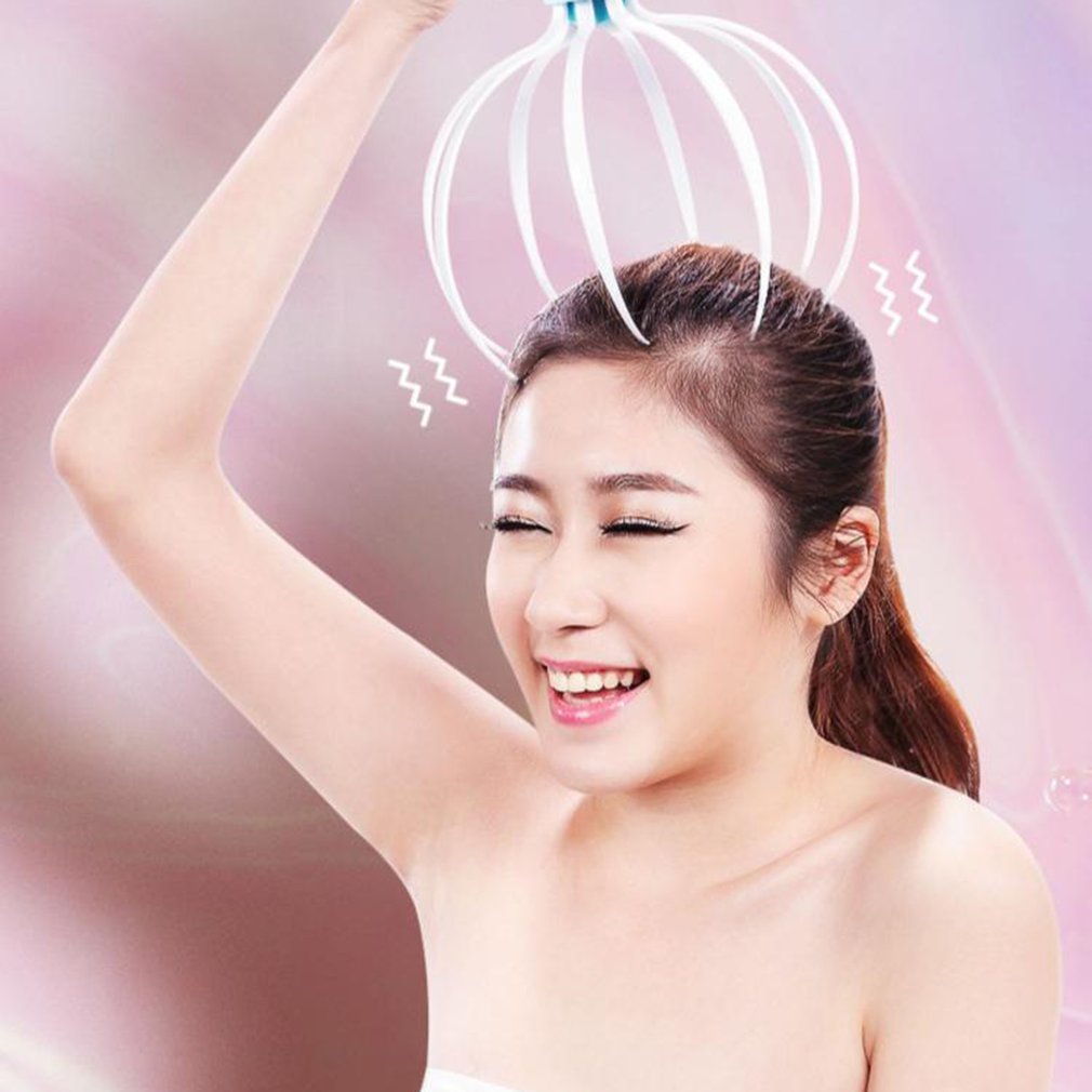 Masseur Tête & Cuir Chevelu | 8 Griffes Vibration Électrique