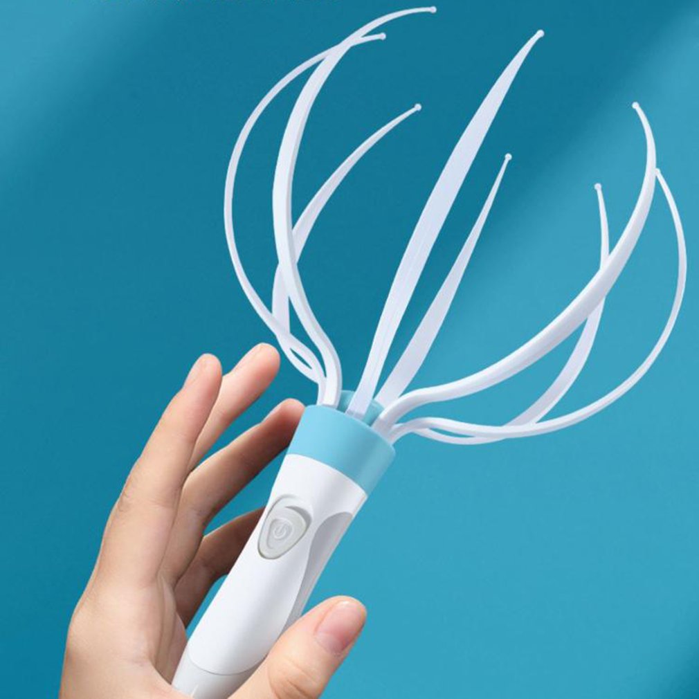 Masseur Tête & Cuir Chevelu | 8 Griffes Vibration Électrique