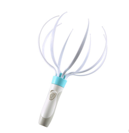 Masseur Tête & Cuir Chevelu | 8 Griffes Vibration Électrique