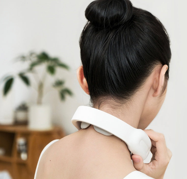 Masseur Cervical & Épaules Intelligent | Télécommande + Chaleur