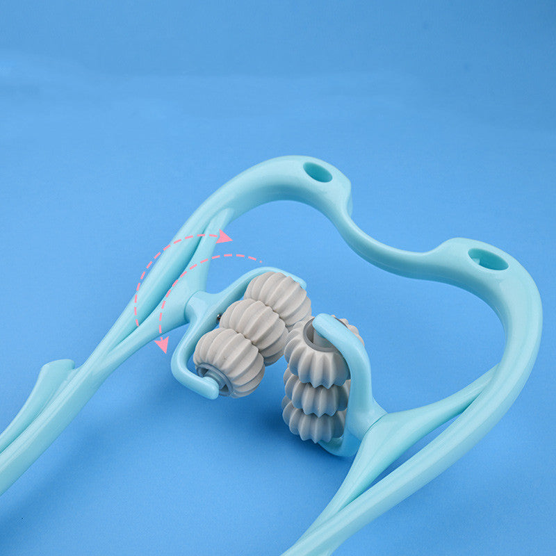 Masseur Nuque Manuel 6 Roues | Relaxation Cervicale