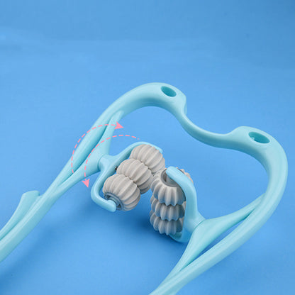 Masseur Nuque Manuel 6 Roues | Relaxation Cervicale