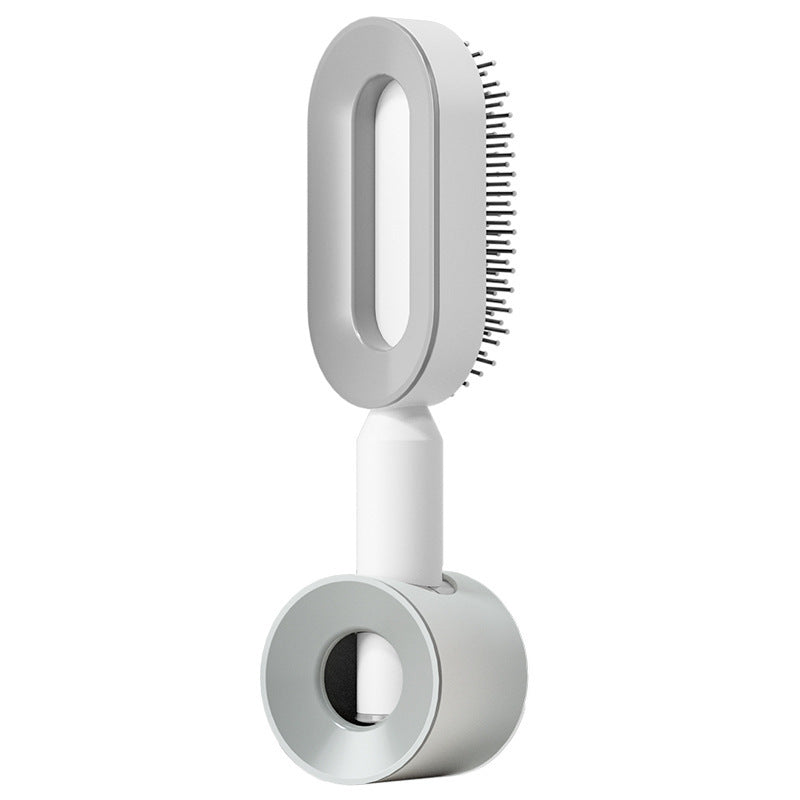 Brosse Démêlante Auto-Nettoyante | Massage Cuir Chevelu Anti-Statique