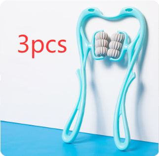 Masseur Nuque Manuel 6 Roues | Relaxation Cervicale