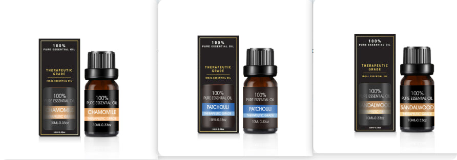 Set d'Huiles Essentielles Bio | Aromathérapie Pure pour Diffuseur