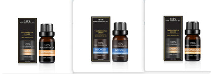 Set d'Huiles Essentielles Bio | Aromathérapie Pure pour Diffuseur