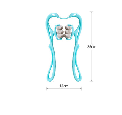 Masseur Nuque Manuel 6 Roues | Relaxation Cervicale