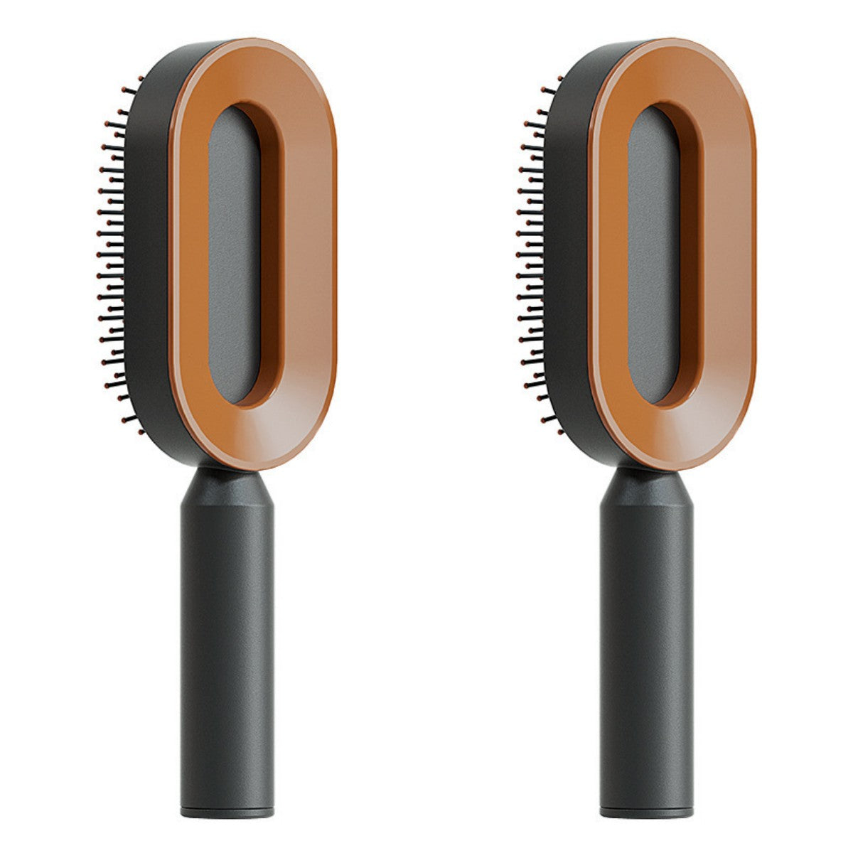 Brosse Démêlante Auto-Nettoyante | Massage Cuir Chevelu Anti-Statique