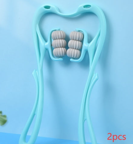 Masseur Nuque Manuel 6 Roues | Relaxation Cervicale