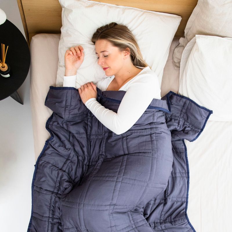 Couverture Lestée Thérapeutique 6kg Anti-Stress & Anxiété Sommeil